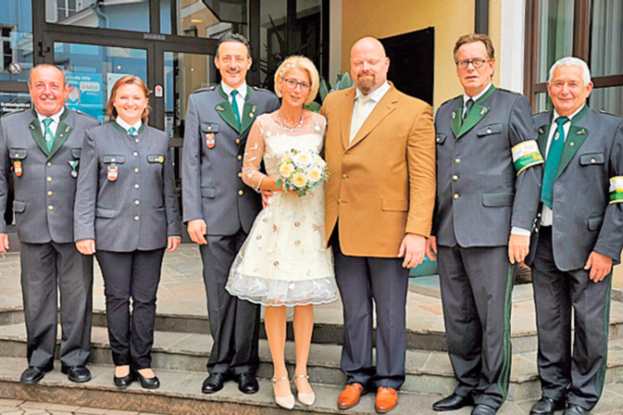 Hochzeit im ÖKB-Vorstand