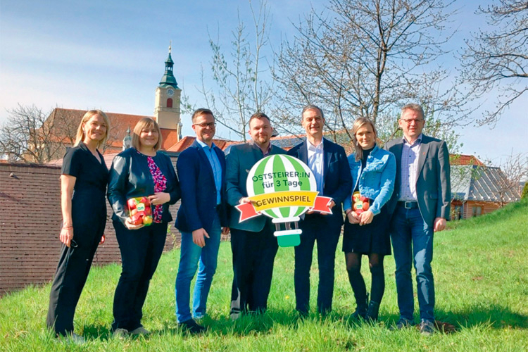 Die Regionalentwicklung Oststeiermark und Frutura wollen mit ihrem Gewinnspiel Menschen für die Region Oststeiermark begeistern.