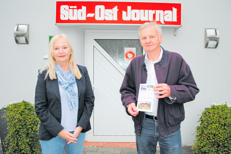 SOJ-GF Ulrike Krois und SOJ-Gewinner Walter Saurer.