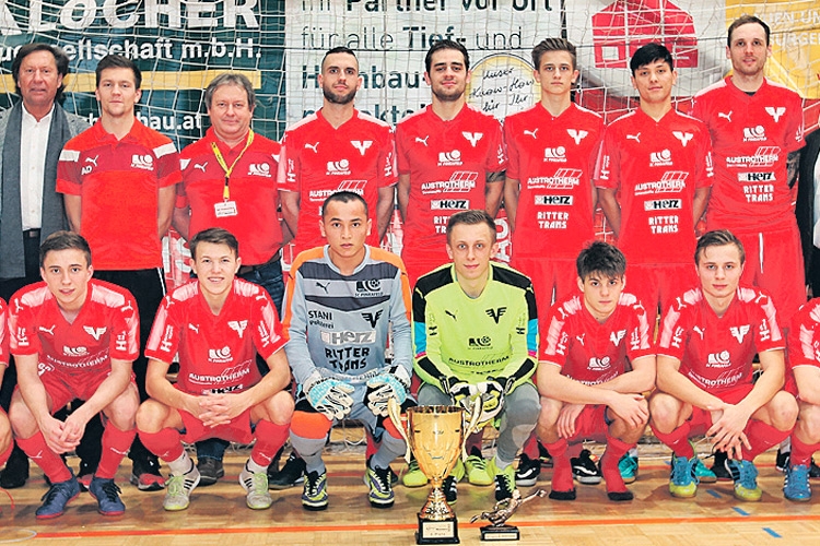 Der SC Pinkafeld war bester Südklub und wurde Zweiter.