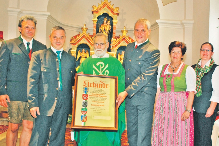 Pater Konrad ist Ehrenbürger