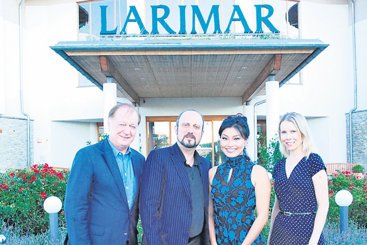 Hoher Besuch im Hotel Larimar in Stegersbach
