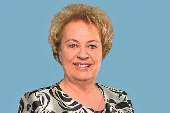 SPÖ-Bezirksvors. Verena Dunst freut sich über das Ergebnis der Gemeinderatswahlen.