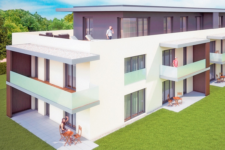 Das Wohnprojekt punktet durch ruhige Lage, optimale Grundrissgestaltung, hochwertige Ausführung und Zentrumsnähe.