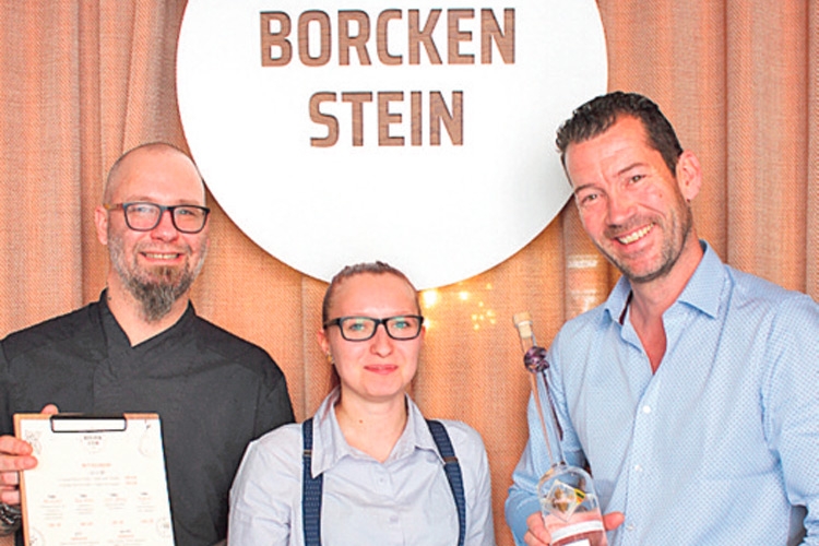 Erfolgreicher Start für Georg Borckenstein, Koch Hans-Jürgen Spörk und Jasmin Friedrich. 