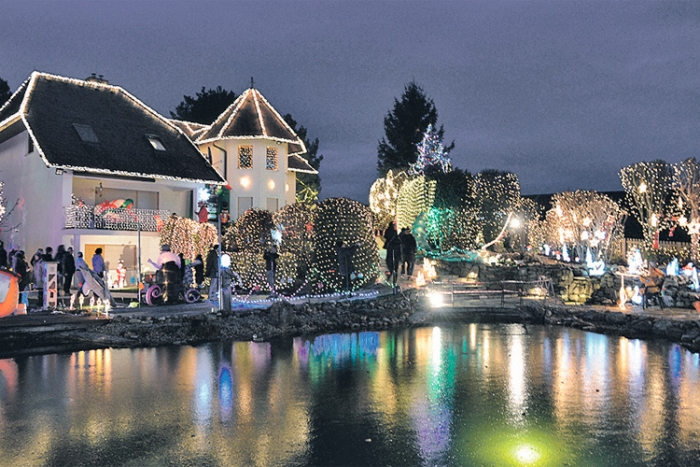 „Weihnachten á la USA im Burgenland” ist einen Besuch wert!