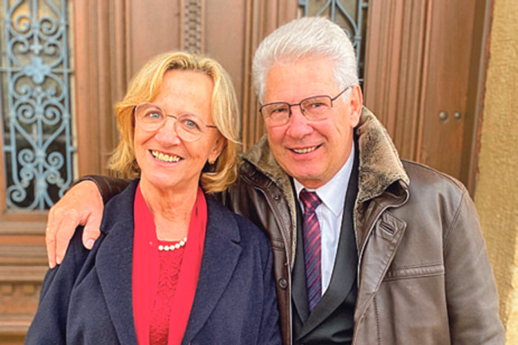 Winzer-Ehepaar Marianne  &amp; Fritz Frühwirth aus Klöch.