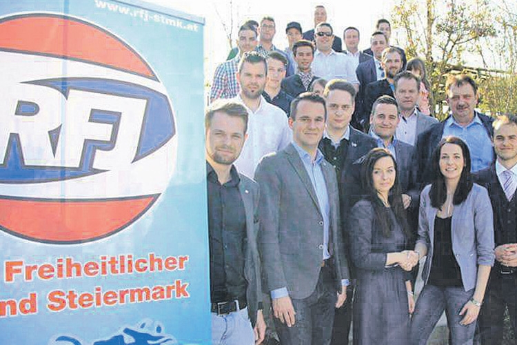 Der neu gewählte Vorstand des RFJ Bezirk Hartberg-Fürstenfeld.