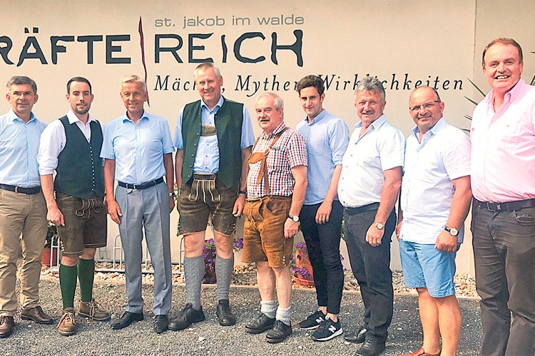 Die ÖVP-Abgeordneten besuchten heuer St. Jakob im Walde.