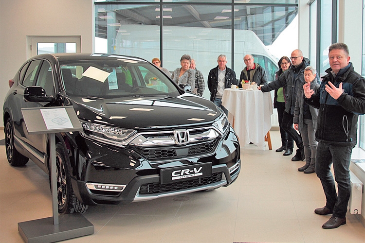 Der neue Honda-Verkaufsschauraum von Auto Kalcher in Fehring.