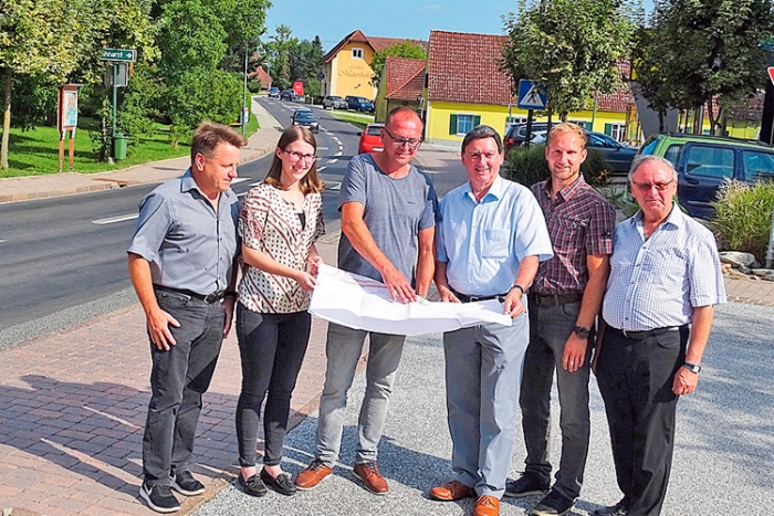 Kürzlich wurde die Planung der neuen Ortsdurchfahrt in St. Johann/H. den Anrainern vorgestellt. 