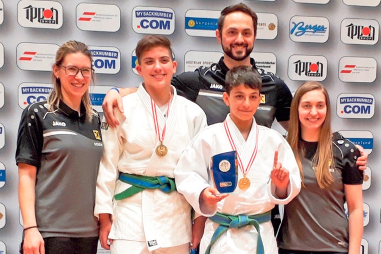 Die Feldbacher Judokas (Judo TUS) holten sich die ersten ÖM-Medaillen. 