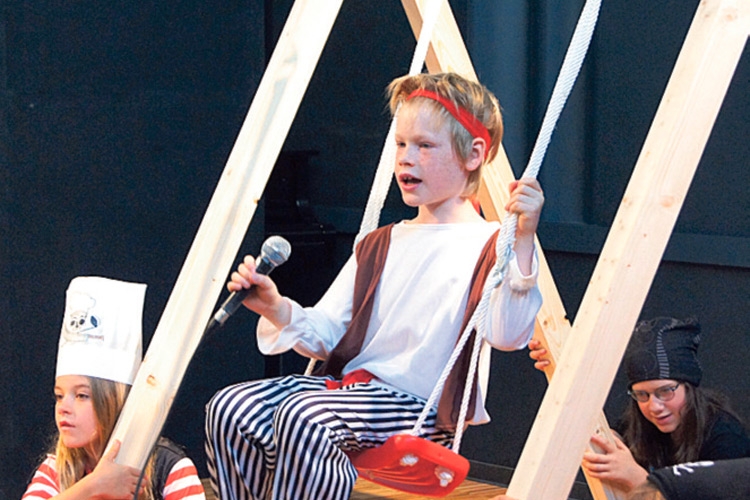 Die kleinen Jungstars bei „COOLisse” - dem coolsten Kindertheaterfest der Stmk.