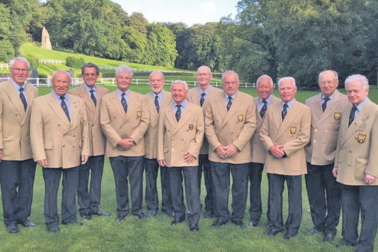 Die Golfer sind stolz auf ihre Teilname an der Europameisterschaft.