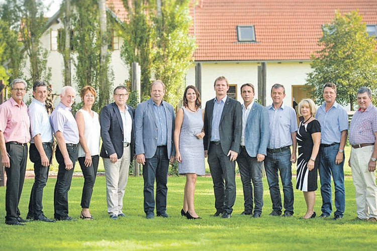 Das Team der ÖVP des Bezirkes Jennersdorf ist gerüstet.