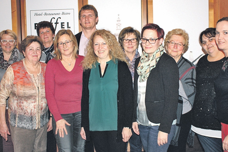 Das neue Team der Frauenbewegung Stadtgruppe Jennersdorf.